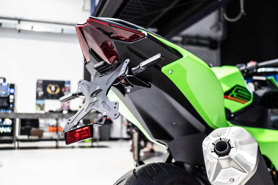 Kentekenplaathouder Evotech Kawasaki Z400/500 / Ninja 400/500